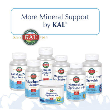 Kal 250 Mcg Molybdenum Chelated Tablets, 100 Count
