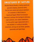 Sweetleaf Monk Fruit Organic Sweetener Granules 80 Packets
