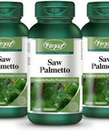 Saw Palmetto Extract 8:1 320mg (2560mg raw herb) 3 X 90 Capsules Supplement for Prostate Health Incontinence Support Pills DHT Blocker Hair Loss Treatment for Men Urinary Health