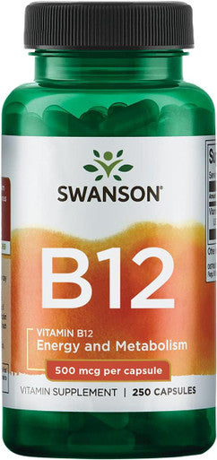 Swanson Energy Bundle: Blacktrap Molasses - Vitamin B12 - Pqq Pyrroloquinoline Quinone - Rhodiola Ashwagandha Ginseng