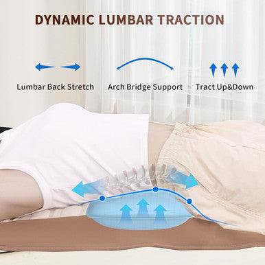 Full Body Massage Mat With Heat, Back Massager For Pain Relief Deep Tissue, Back Massage Pad With Lumbar Support Traction Device, 10 Vibration Motors & 5 Massage Modes, 2 Heating Pads For Back
