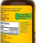 Nature Made Vitamin D3 1000 Iu Supplement Liquid Softgels 100 Count (Pack Of 2)