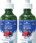 Sweetleaf Stevia Sweet Drops Berry - Liquid Stevia Drops Sweetener Zero Calorie Non-GMO Flavored Stevia Liquid Sugar Substitute for Sugar- Sodas Mixed Drinks Iced Tea 2 Fl Oz (Pack of 2)