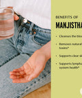 Banyan Botanicals Manjistha Tablets Made From Pure Manjistha Powder Organic Skin Supplement For Natural Blood Cleanse & Lymphatic System Support* 90 Tablets Non-Gmo Sustainably Sourced Vegan