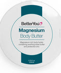 BetterYou Natural Magnesium Body Butter, 6.76 Ounce, 15% Concentration