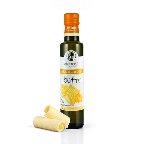 Ariston "The Very Best" Extra Virgin Olive Oil | Anti-Oxidant Rich, Cold Pressed, Premium Quality | Product of Greece (250ml) 8.45 fl oz, Tuscan Herbs