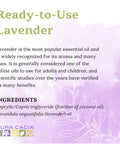 Aura Cacia ReadytoUse Lavender Essential Oil in Fractionated Coconut Oil GC/MS Tested for Purity 4 fl. oz.