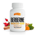 SIRUNES Berberine Capsules Ceylon Cinnamon & Turmeric - Berberine Hcl Dietary Supplement For Men And Women Non Gmo Berberine 1000Mg, Immune System Booster