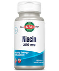 Kal 250 Mg Niacin Tablets, 100 Count