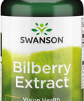 Swanson Bilberry Extract (Standardized) 60 Milligrams 120 Capsules