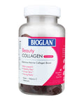 Bioglan Collagen Gummies | 1000mg | Hydrolysed Marine Collagen | Biotin | Selenium & Vitamin C | Strawberry Flavoured | 60 Gummies