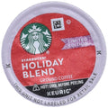 Starbucks K-Cup Coffee Pods, Medium Roast Coffee for Keurig Brewers, Holiday Blend, 100% Arabica, Limited Holiday Edition, 1 Box (32 Pods)