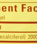 Nature Made Nature Made Vitamin D3 2 000 I.U. Liquid Softgels 250-Count (Pack Of 2)
