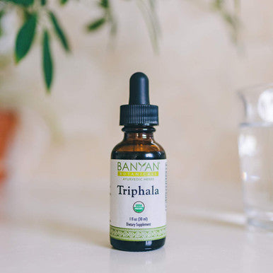 Banyan Botanicals Triphala Liquid Herbal Extract Organic Triphala Extract With Amla, Haritaki & Bibhitaki For Daily Detox, Regularity & Rejuvenation* 1Oz. Non-Gmo Sustainably Sourced Vegan
