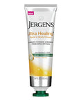 Jergens Ultra Healing Hand & Body Cream for Dry Skin, 3.4 Ounces, Formulated with Vitamins C, E & B5 plus Plant Protein Complex, for Extra Dry Skin Relief