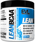 Evlution Stimulant Free Lean BCAA Powder Nutrition BCAAs Amino s Powder with CLA Carnitine and 2:1:1 Branched Chain Amino s Supports Muscle Recovery Fat Burn and Metabolism - Blue Raz