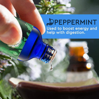 Woolzies Peppermint Essential Oil Organic: Peppermint Oil 100 Pure | Best Therapeutic Grade, Aromatherapy Essential Oils | Mint Oil For Diffuser, Humidifier, Topical Use | Great Mice Repellent (4 oz)