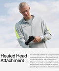 Hyperice Hypervolt Heated Head Attachment Compatible with All Hypervolt Models Relax and Loosen Sore and Tight Muscles - FSA and HSA Eligible