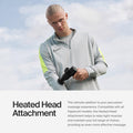 Hyperice Hypervolt Heated Head Attachment Compatible with All Hypervolt Models Relax and Loosen Sore and Tight Muscles - FSA and HSA Eligible