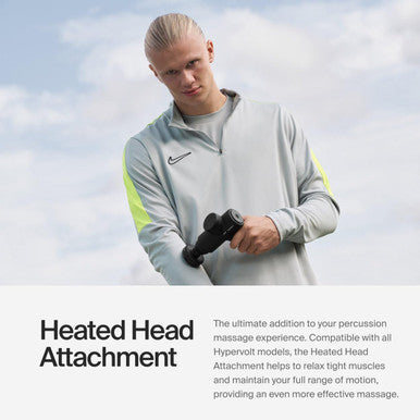 Hyperice Hypervolt Heated Head Attachment Compatible with All Hypervolt Models Relax and Loosen Sore and Tight Muscles - FSA and HSA Eligible