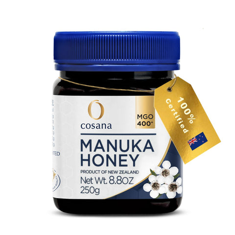 Cosana Manuka Honey UMF 13+ MGO 400+ 8.8 oz 100% Pure, bottled, sealed and certified in New Zealand