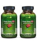 Irwin Naturals Prosta-Strong RED with Nitric Oxide Boosters - Prostate Health Support - Saw Palmetto Lycopene Pumpkin Seed & More - 80 Liquid Softgels (Pack of 2)