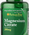 Puritan's Pride Magnesium Citrate 200mg-90 Caplets