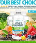 Bio Naturals Liquid Whole Food Multivitamin For Men & Women With Over 100 Ingredients - Superfoods, Omegas, Organic Extracts - 100% Vegan - 32 Oz