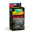 Curad Wrap Around Elbow Support With Flex Support For Mild Sprains & Strains Treated With Microban Technology Universal Fit