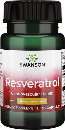 Swanson Resveratrol 50 50 Milligrams 30 Capsules