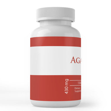 PURE ORIGINAL INGREDIENTS Agaricus, (100 Capsules) Always Pure, No Additives Or Fillers, Lab Verified
