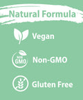 Yuve Natural Vegan Zinc Supplements 50Mg, Immune Support, Fast Relief From Colds And Flu, Acne Free Skin, Healthy Hormone Levels, Non-Gmo, Gluten & Sugar Free - 100 Vegetarian Tablets
