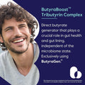Bestvite ButyraBoost 300mg Tributyrin Complex (60 Vegetarian Capsules) - No Stearates - Vegan - Non GMO - Gluten - Butyrate Gut Health Supplement
