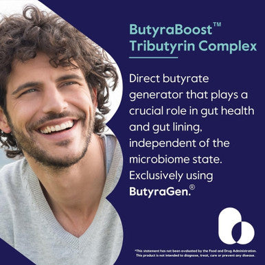 Bestvite ButyraBoost 300mg Tributyrin Complex (60 Vegetarian Capsules) - No Stearates - Vegan - Non GMO - Gluten - Butyrate Gut Health Supplement