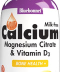 Bluebonnet Nutrition Liquid Calcium Citrate Calcium Citrate Magnesium Citrate Vitamin D3 Bone Health Gluten Free Soy Free Milk Free Kosher 32 Servings Strawberry Flavor 16 Fl Oz (Pack of 1)