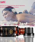 Aromatherapy Essential Oils, 100% Pure Essential Oils Jasmine Scent for Diffuser, Humidifier, Massage, Aromatherapy, Skin & Hair Care, Jasmine Aromatherapy Essential Oils 0.33 oz - 10ml