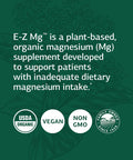 Standard Process - E-Z Mg - Plant-Based, Multiform, Organic, Supports Patients With Inadequate Dietary Magnesium Intake - 180 Tab