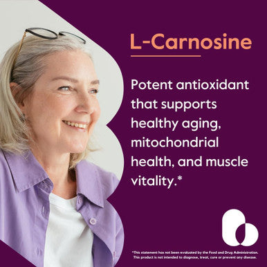 Bestvite L-Carnosine 500mg (120 Capsules) No Fillers - No Stearates - Non GMO - Gluten