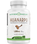 Mother Nature Organics Superfoods for Organic Living Huanarpo Macho Powder Capsules - Max Strength 1000Mg (120 Count) - Male Support, Energy & Performance For Men - Non-Gmo, Gluten-Free, Dairy-Free & Vegan