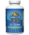 Garden of Life Vegetarian Digestive Supplement - Omega Zyme Enzyme Blend for Digestion, Bloating, Gas, and IBS, 180 Caplets