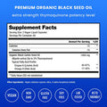 Organic Black Seed Oil Capsules | 120 Vegan Softgel Black Cumin Seed Oil Capsules | 1400Mg Per Serving Virgin Cold Pressed Nigella Sativa Oil Pills With Thymoquinone & Vitamin E Rich In Omega 3 6 9