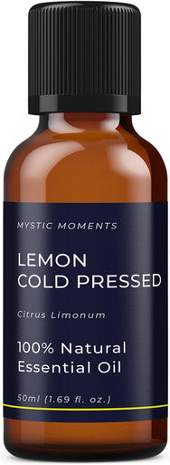 Mystic Moments | Lemon Cold Pressed Essential Oil - 50ml - 100% Natural