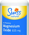 Swiss Natural Magnesium Oxide Hi Potency 835mg Tablet 90
