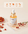 Anai Rui Squalane + Vitamin E Rosehip Oil Moisturizer For Face Hydrate, Reduce Scars And Stretch Marks, Wrinkles For Smoother, Softer Skin 1 Fl. Oz