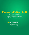 Country Life Biotin High Potency 10Mg 120 Count Certified Gluten Free Certified Vegan Verified Non Gmo