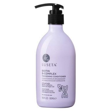 Luseta Biotin BComplex Thickening Conditioner for Hair Growth and Strengthener Hair Loss Treatment for Thinning Hair With Biotin Caffein and Argan Oil for Men Women All Hair Types 16.9oz