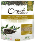 Organic Traditions Sprouted Chia Seed Powder - 454g