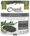 Organic Traditions Dark Chia Seeds - 454g