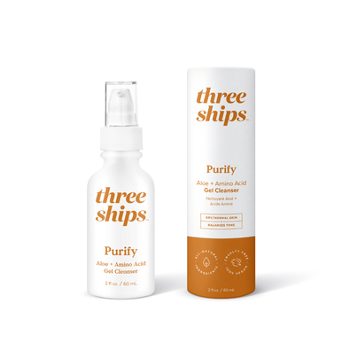 Three Ships Purify Aloe + Amino Acid Cleanser2 oz / 60 ml