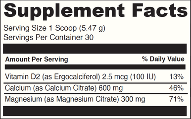 DaVinci Cal-Mag Citrate Powder5.78 oz